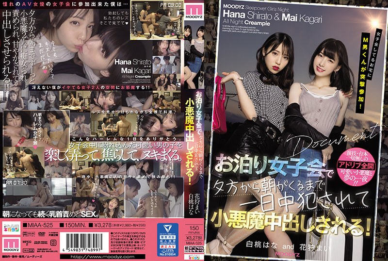 MIAA-525 M-kun crashes a girls’ get-together at home! He r●pes them all day long, from evening until morning, and gives